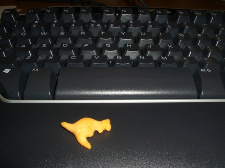 Kangaroo shaped biscuit