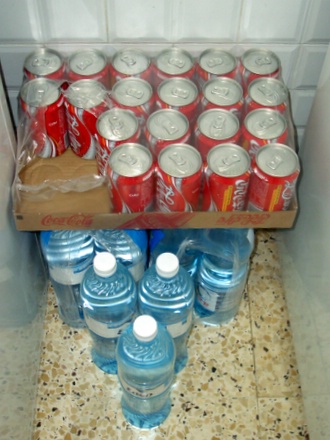 Stock of drinks