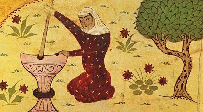 Grinding Grain 10th-16th Century Persian Dictionary